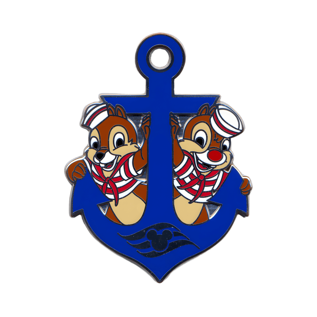 Sailors Chip and Dale Disney pin