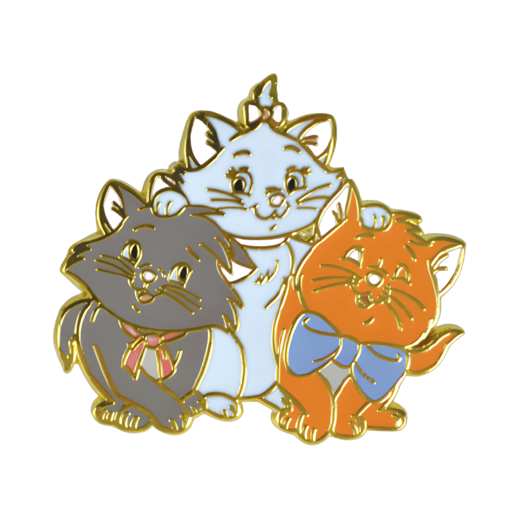 Marie with Paws on Berlioz and Toulouse Disney pin