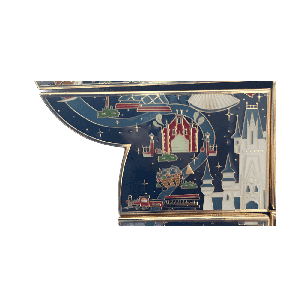 Middle Left Piece Disney pin