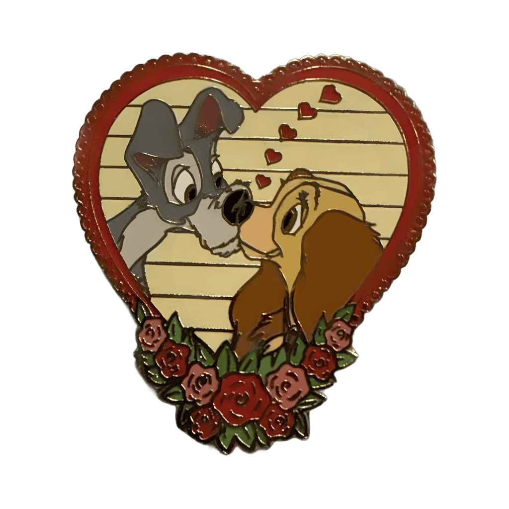 Lady and the Tramp Disney pin