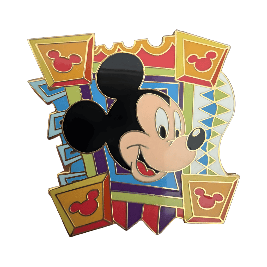 WDW - Mickey Mouse - Kooky Cutouts Disney pin