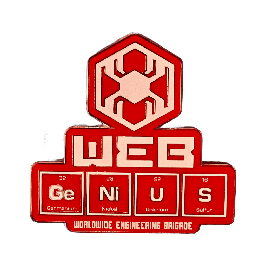 WEB GeNiUS Disney pin
