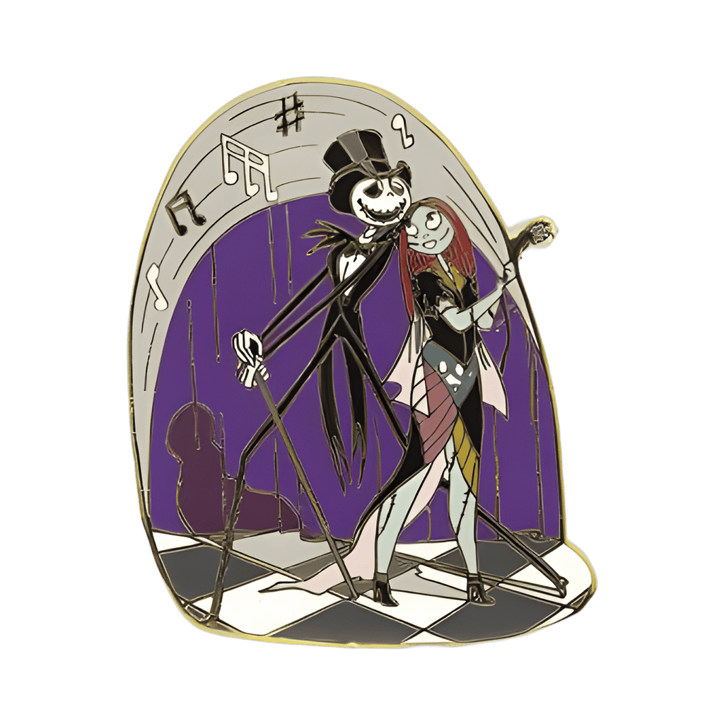 Jack Skellington & Sally Disney pin