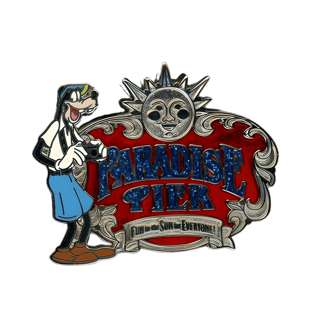 Paradise Pier - Goofy Disney pin