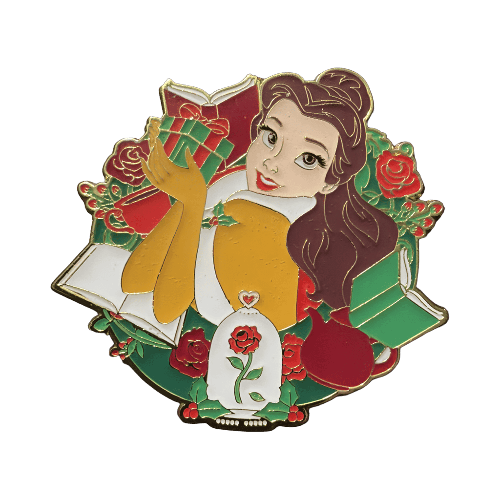 Belle Wreath Disney pin