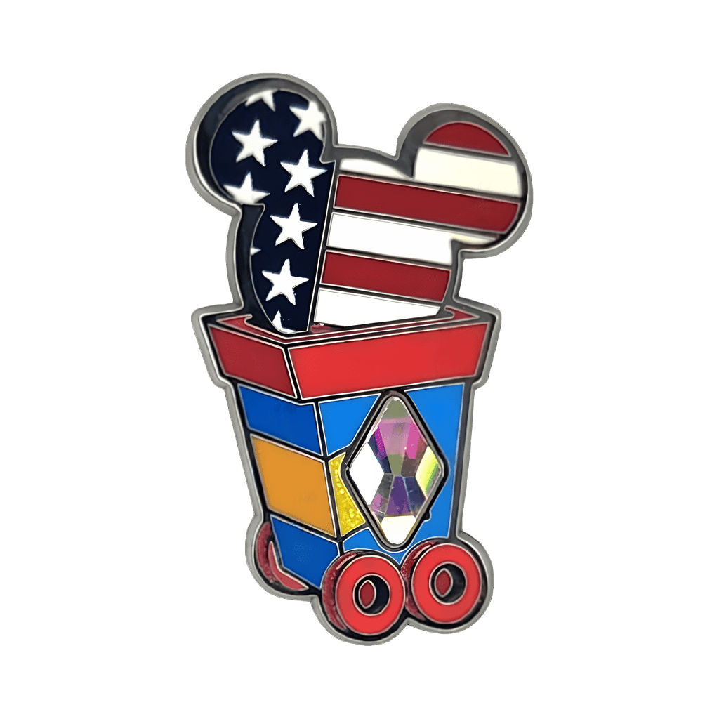 American Flag Mickey Icon Disney pin