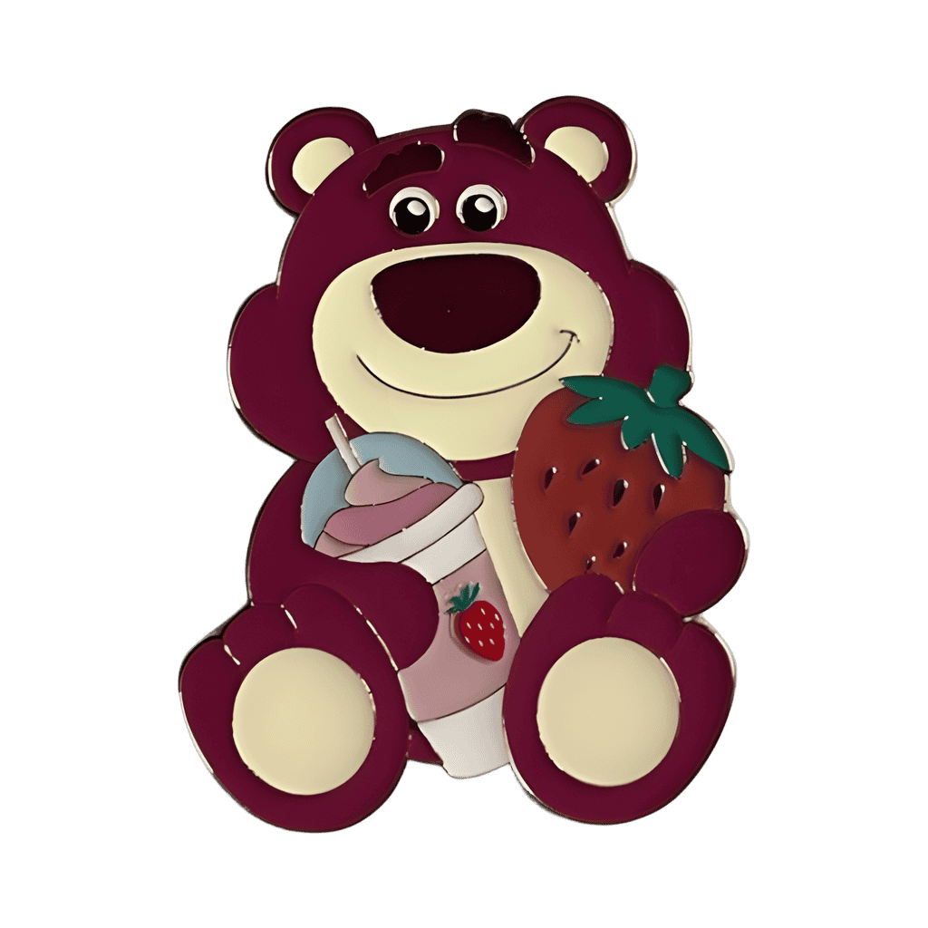 Lotso with Strawberry Shake Disney pin