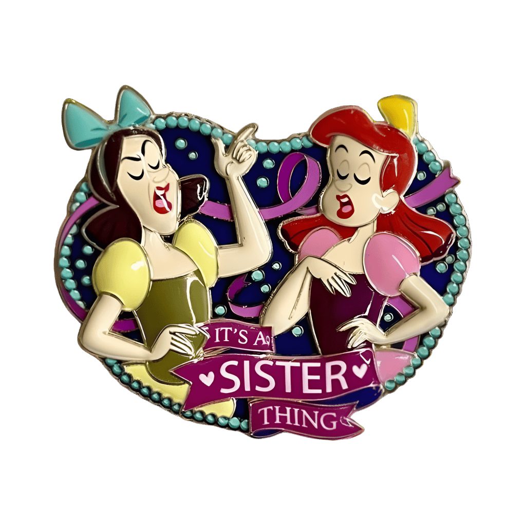 Anastasia & Drizella Disney pin