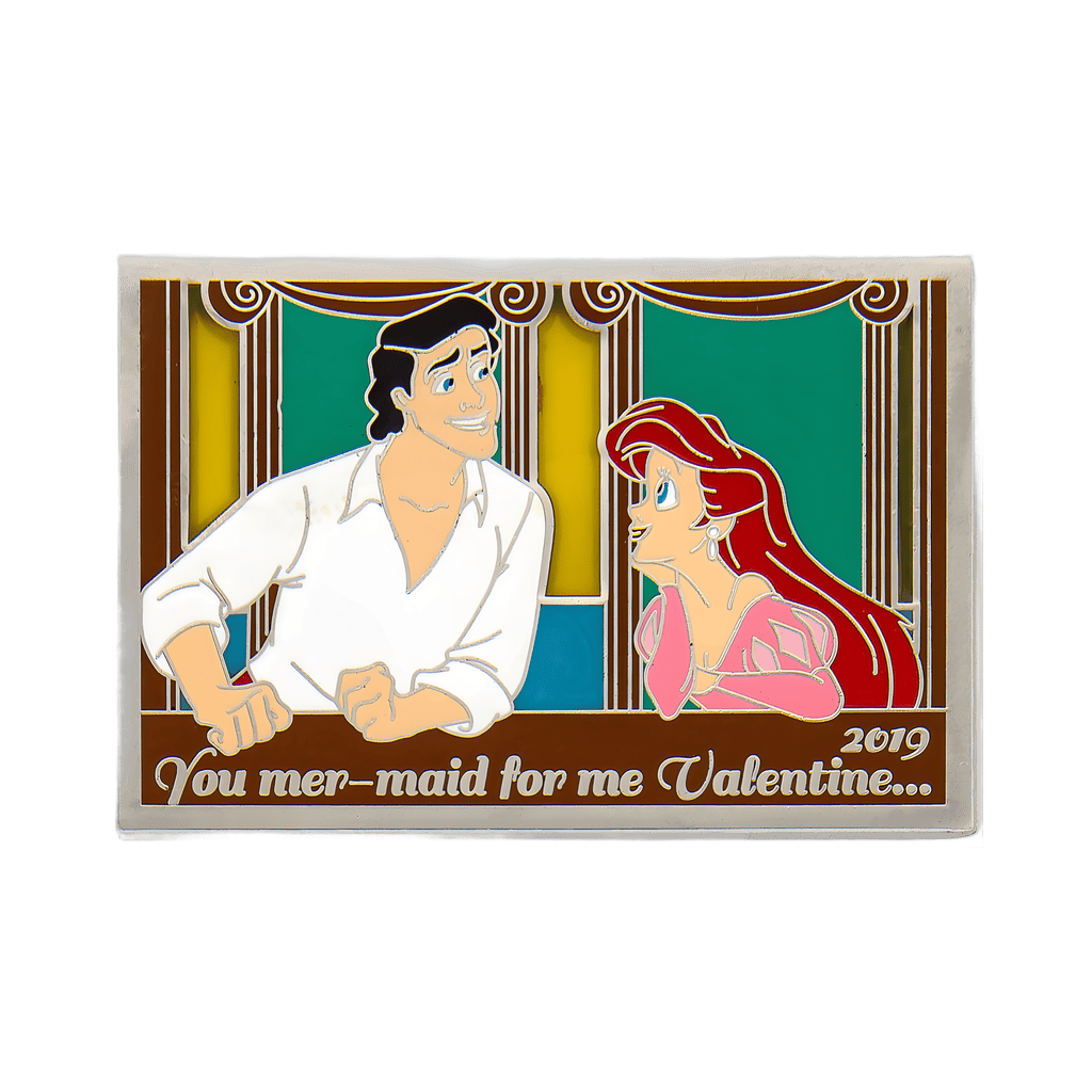 Eric and Ariel (You mer-maid for me Valentine…) Disney pin