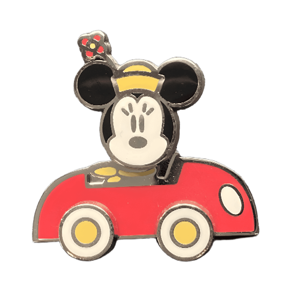 Minnie Mouse Red Car Disney pin