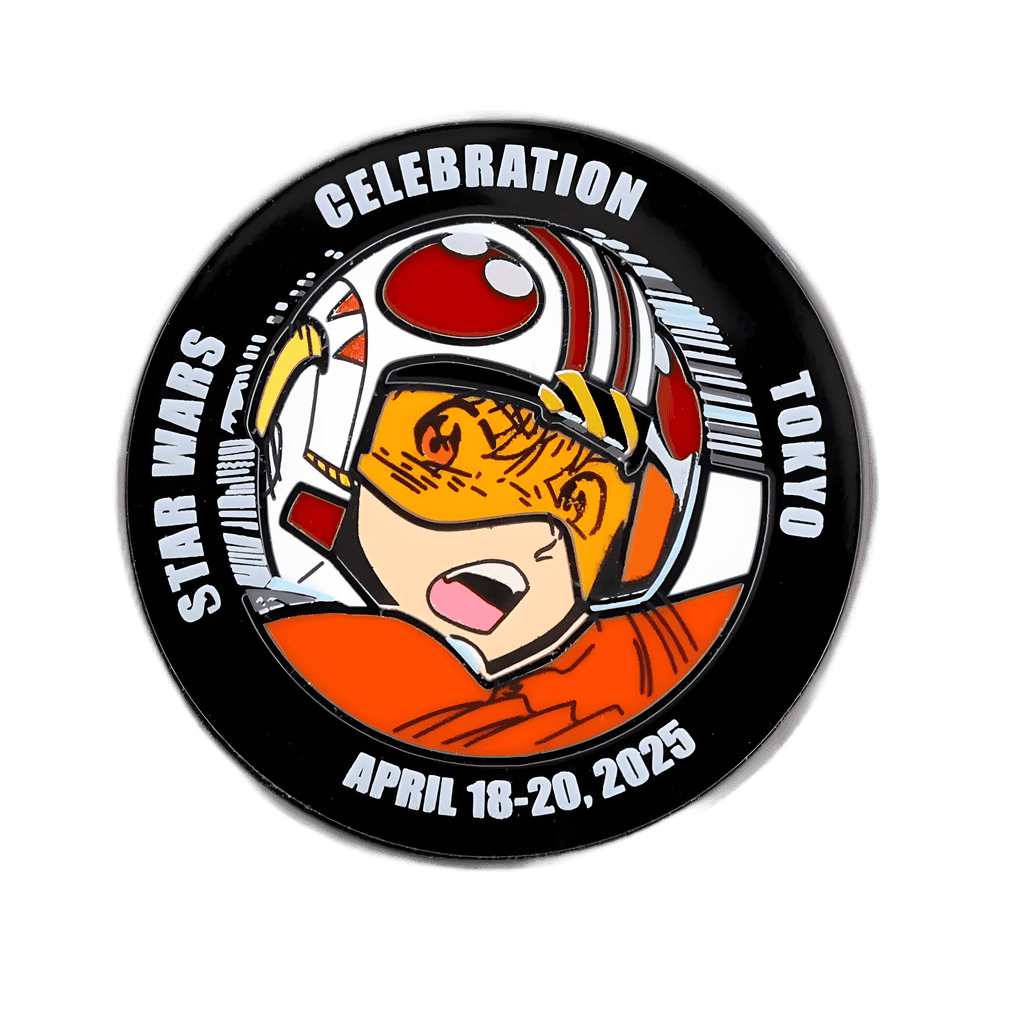 Luke Skywalker Manga (English) Disney pin