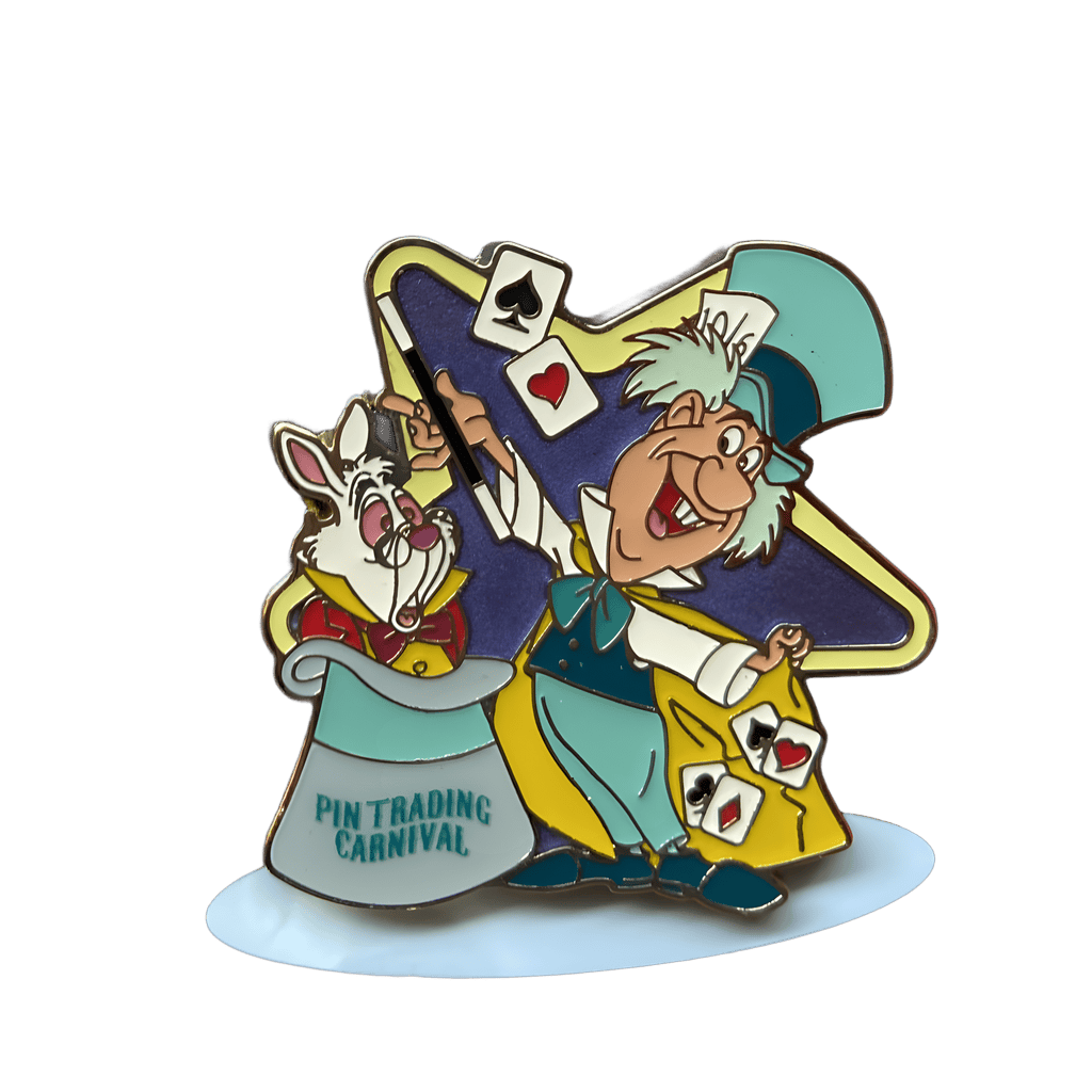 Pin Trading Carnival 2019 pin set - Mad Hatter Circus performer Disney pin