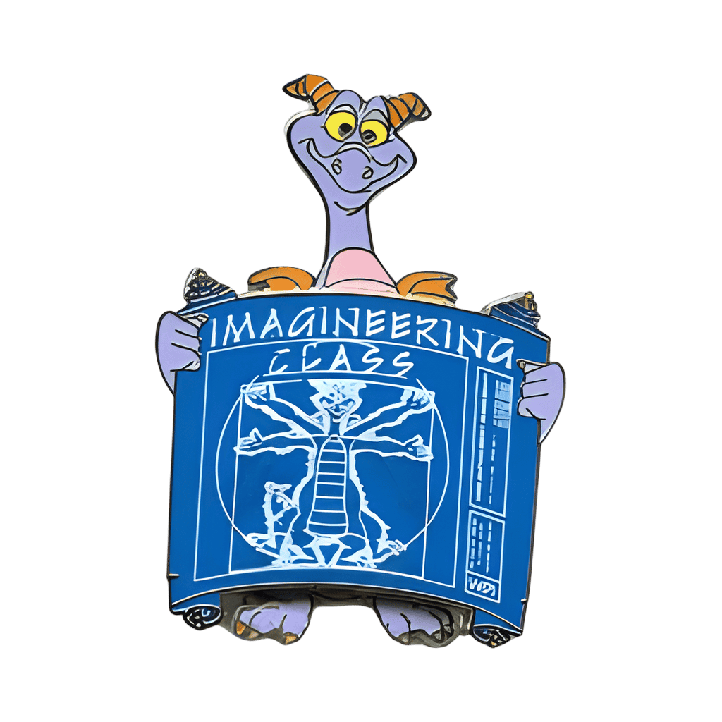 Class Schedule Framed Set Completer - Figment Disney pin