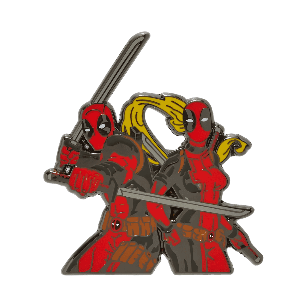 Lady Deadpool & Deadpool Disney pin