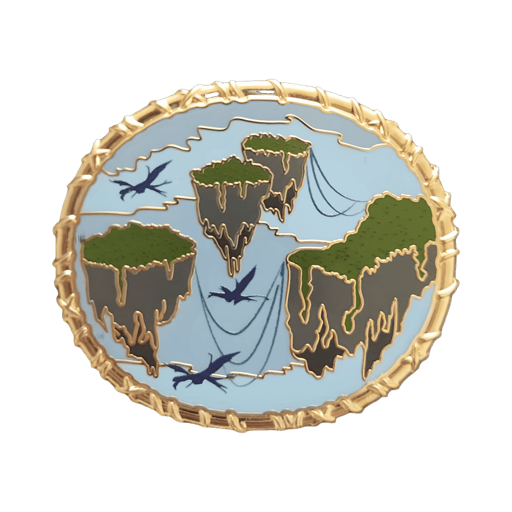 Hallelujah Mountains and Banshees Disney pin