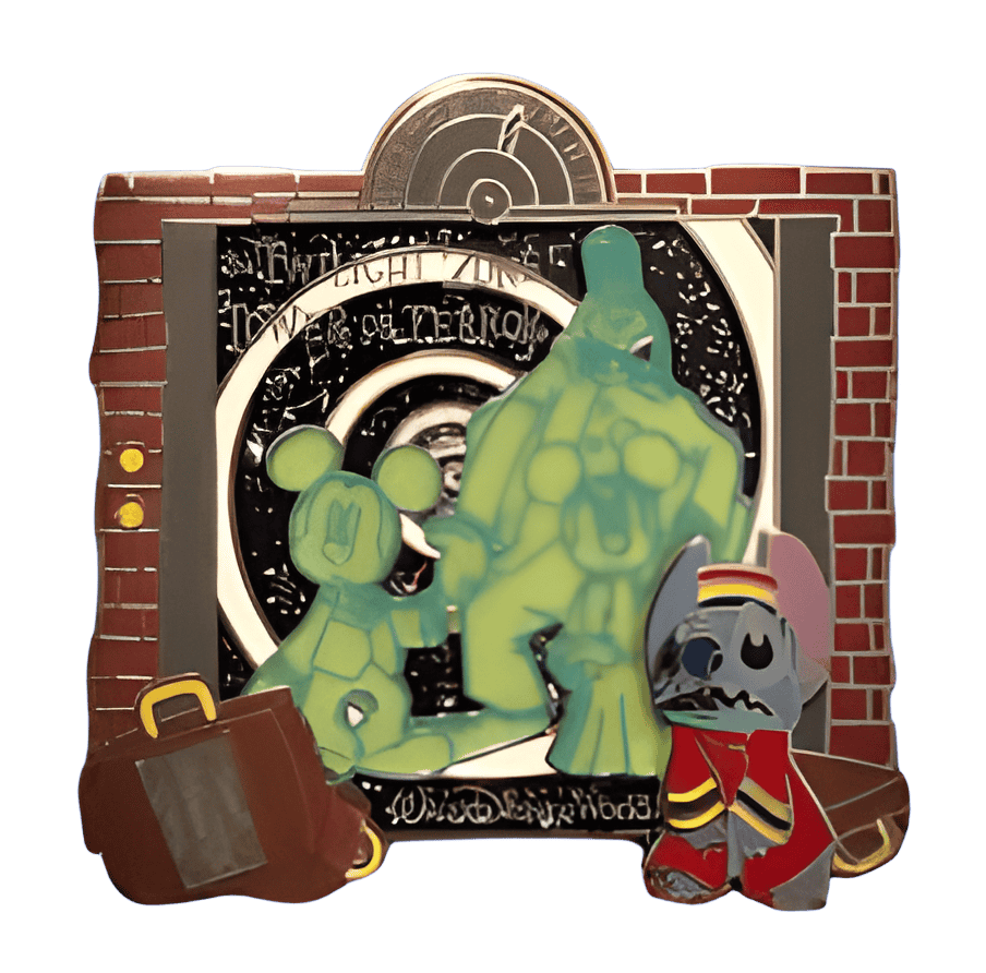 Twilight Zone Tower of Terror - Bellhop Stitch Disney pin