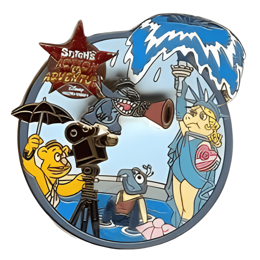 Muppet Vision 3-D Disney pin