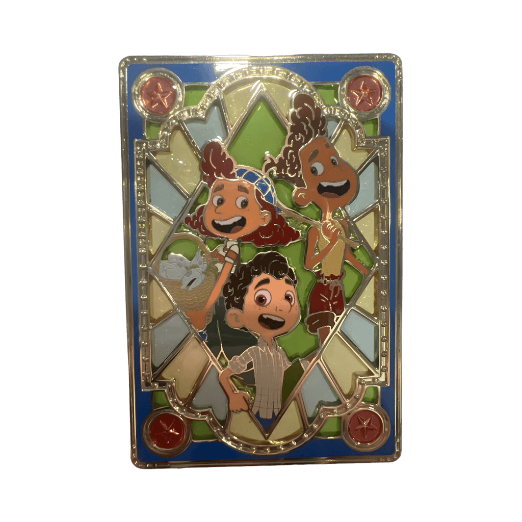 Luca Stain Glass Disney pin