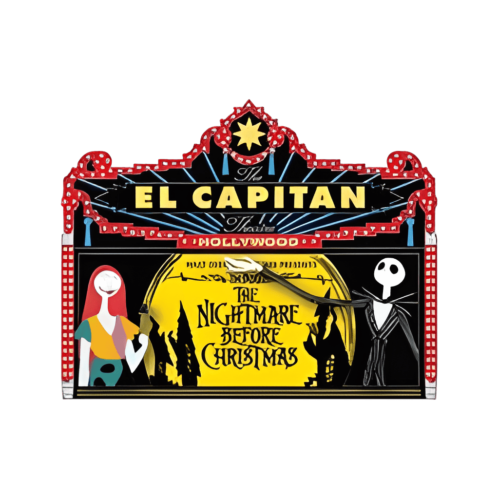 Nightmare Before Christmas Stained Glass Disney pin