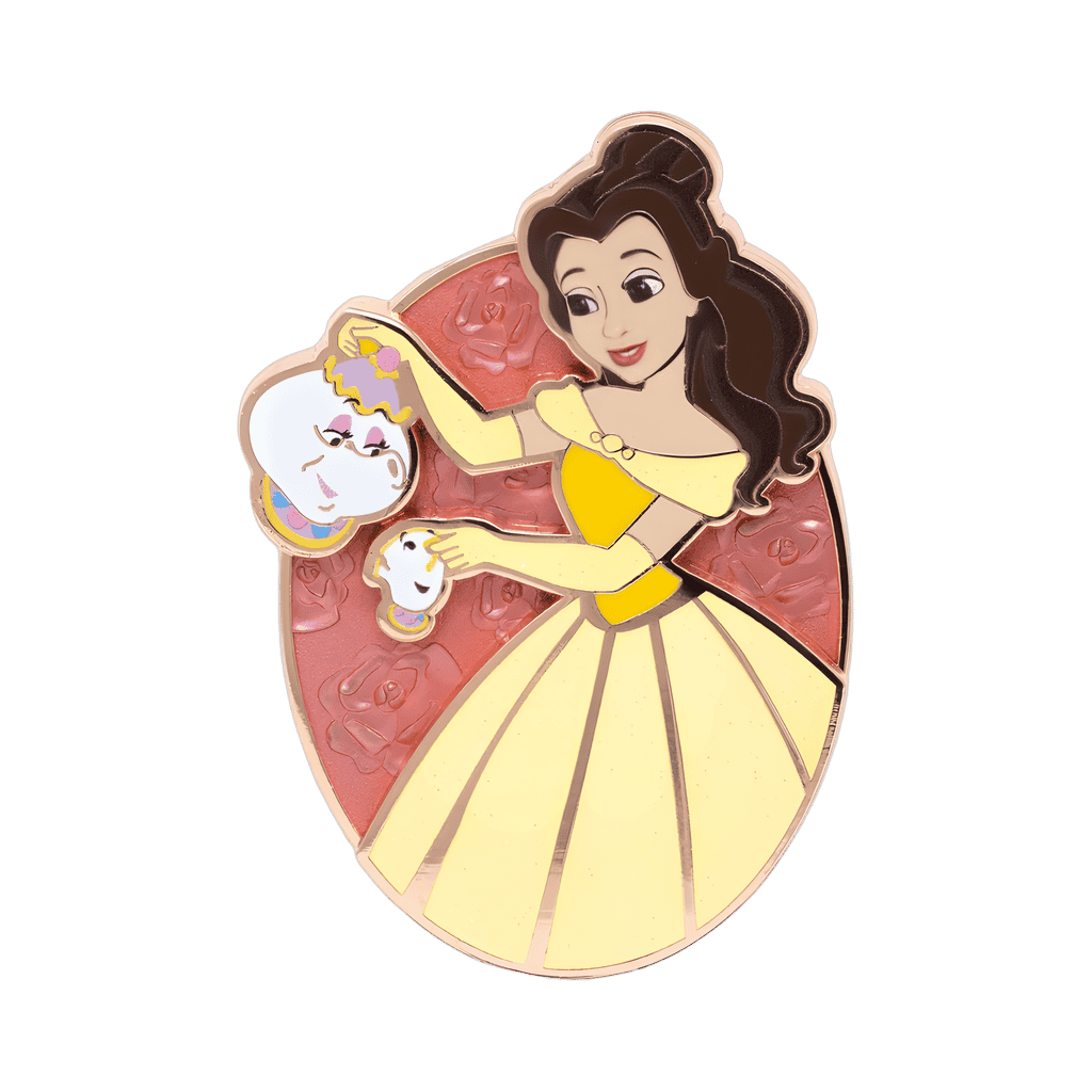 Belle with Mrs. Potts & Chip Disney pin