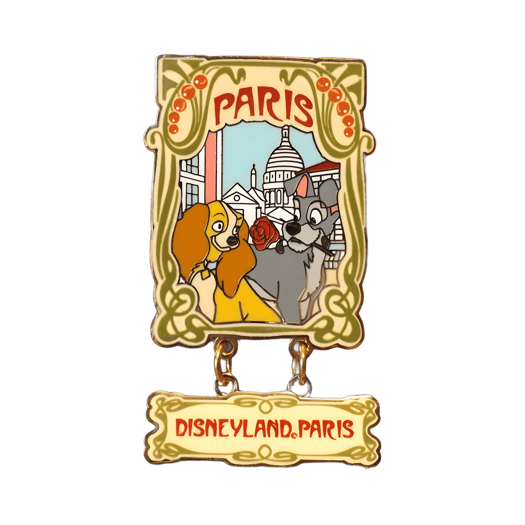 Lady and the Tramp Disney pin