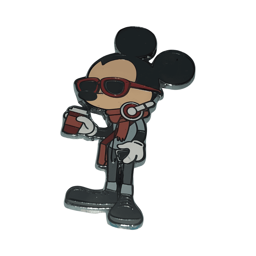 Hipster Mickey Super Chill Disney pin