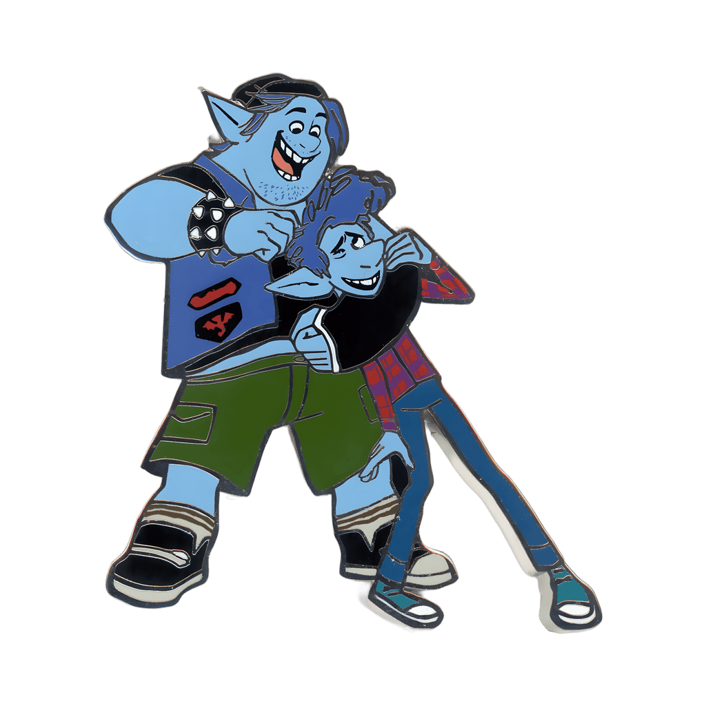 Ian & Barley Disney pin