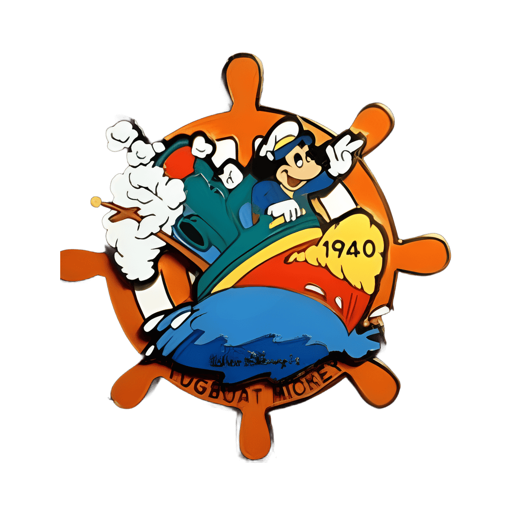 Tugboat Mickey 1940 Disney pin