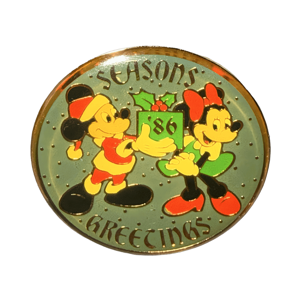 Mickey and Minnie Disney pin