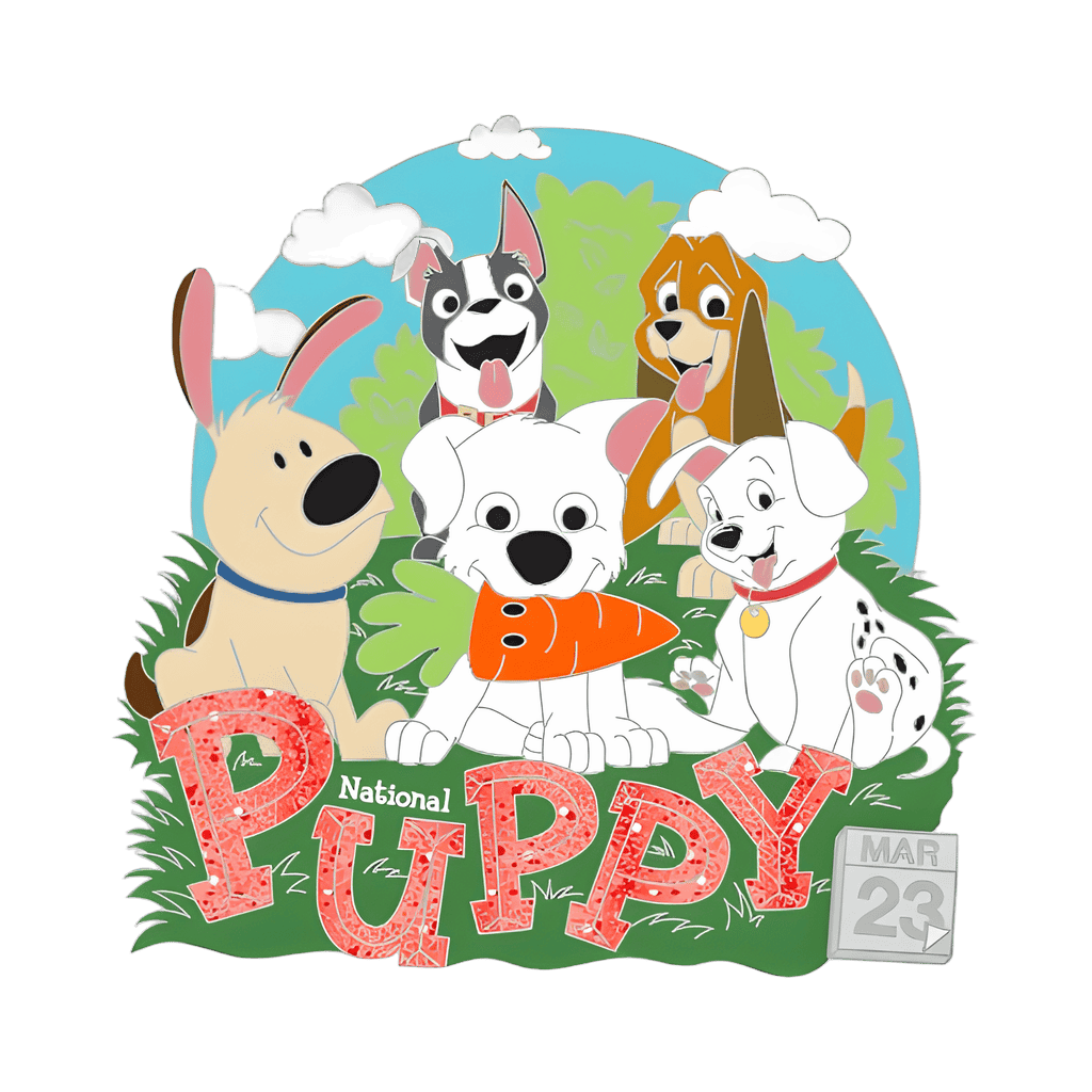 National Puppy Day Disney pin
