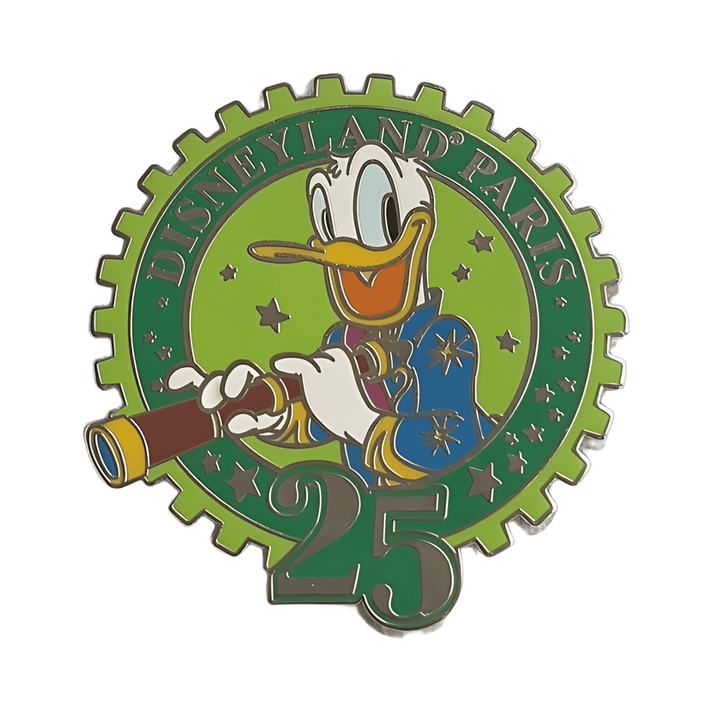 25th Anniversary Deluxe Starter Kit - Donald Disney pin