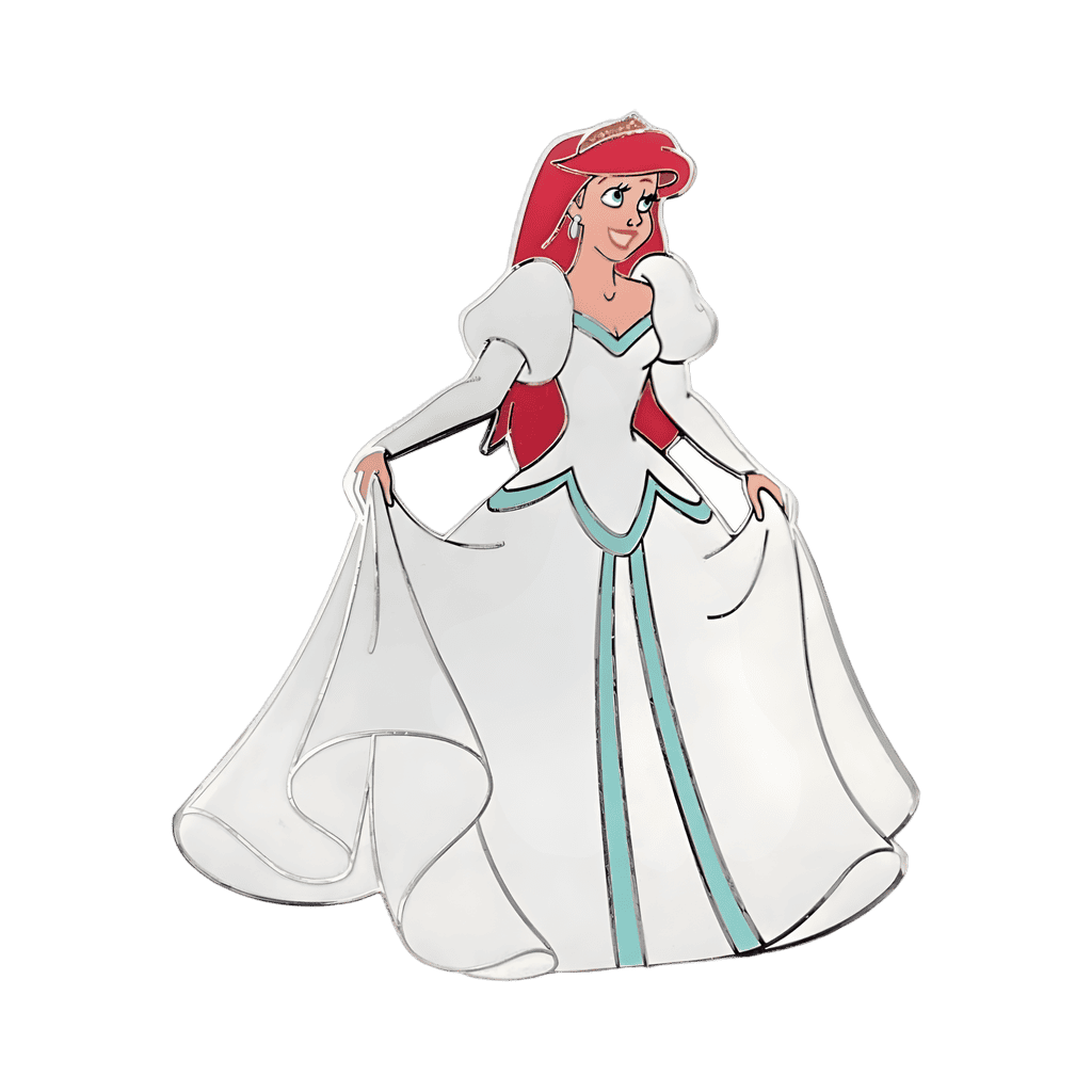 Ariel in Wedding Gown Disney pin