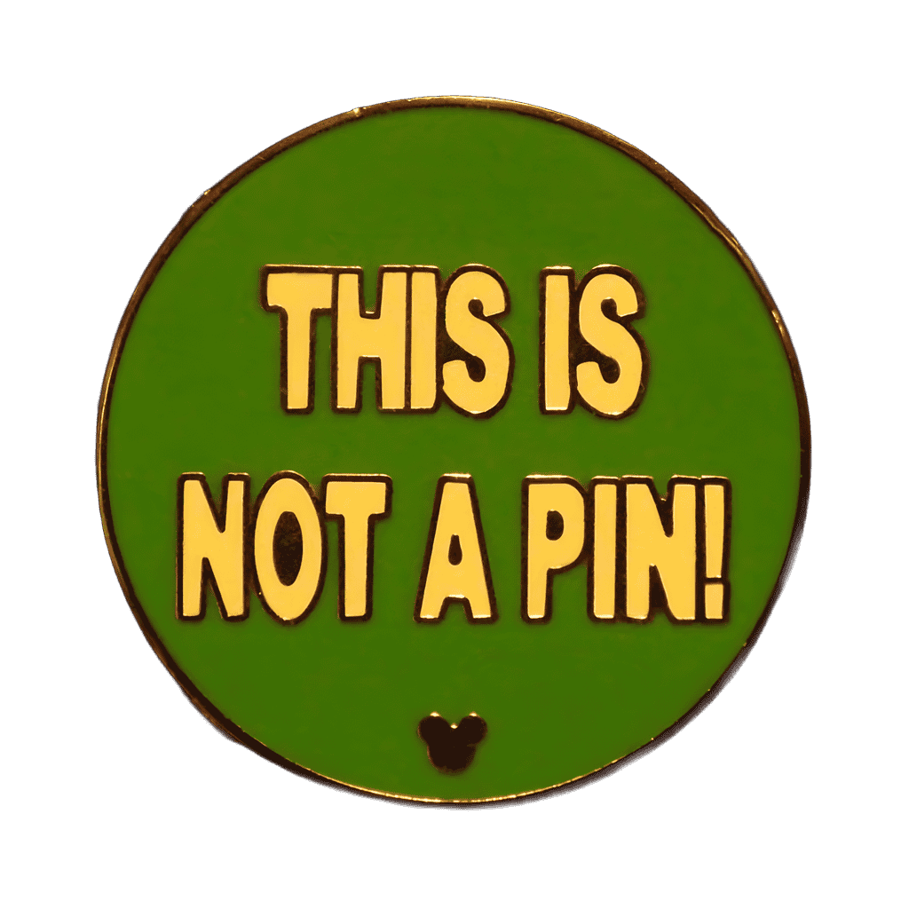 This Is Not A Pin ! Disney pin