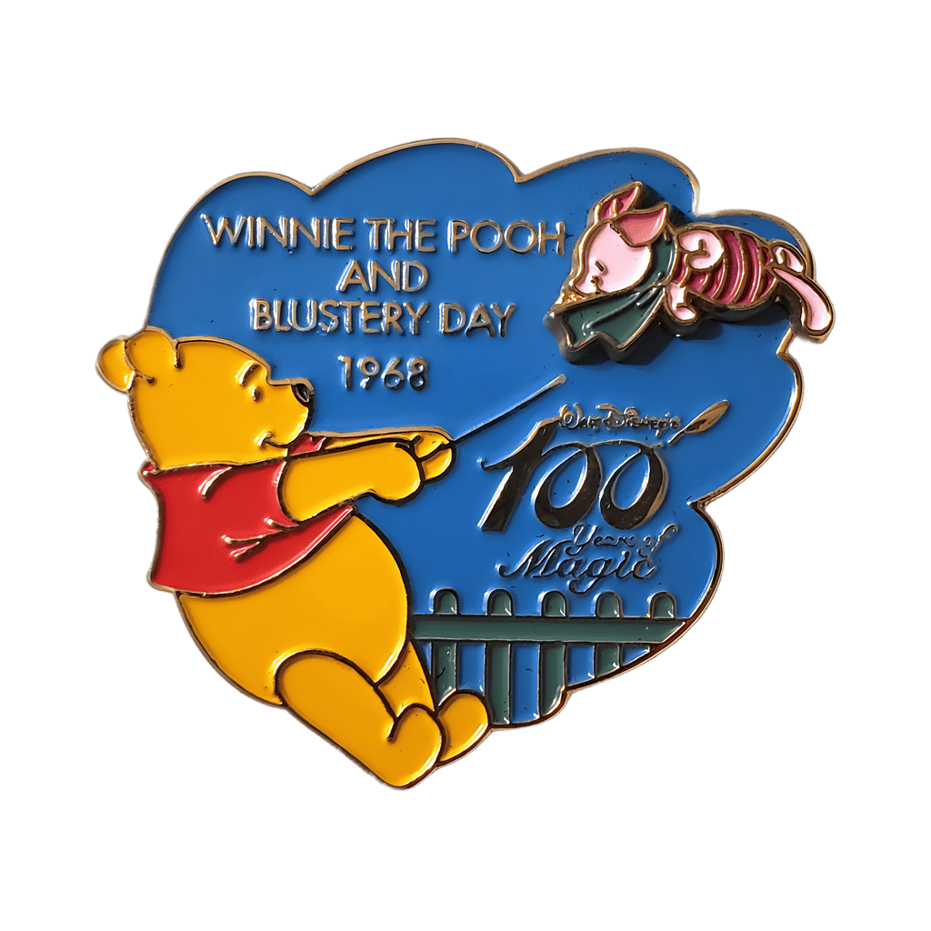 "Winnie the Pooh and the Blustery Day" Disney pin