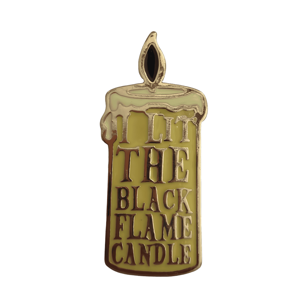 I Lit the Black Flame Candle Pin Disney pin