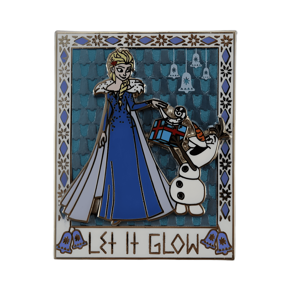 Olaf's Frozen Adventure - Elsa and Olaf - Let It Glow Disney pin
