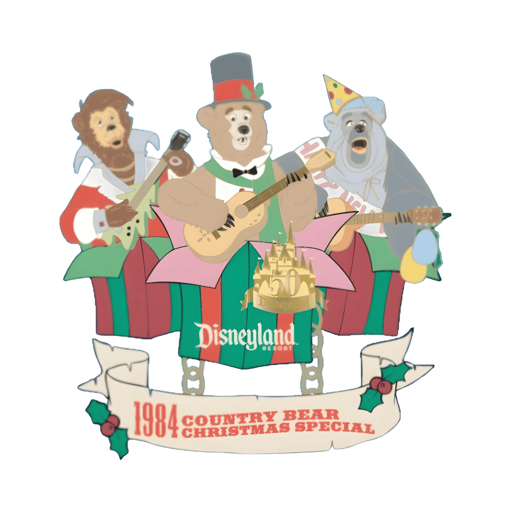 1984 - Country Bear Christmas Special Debuts Disney pin