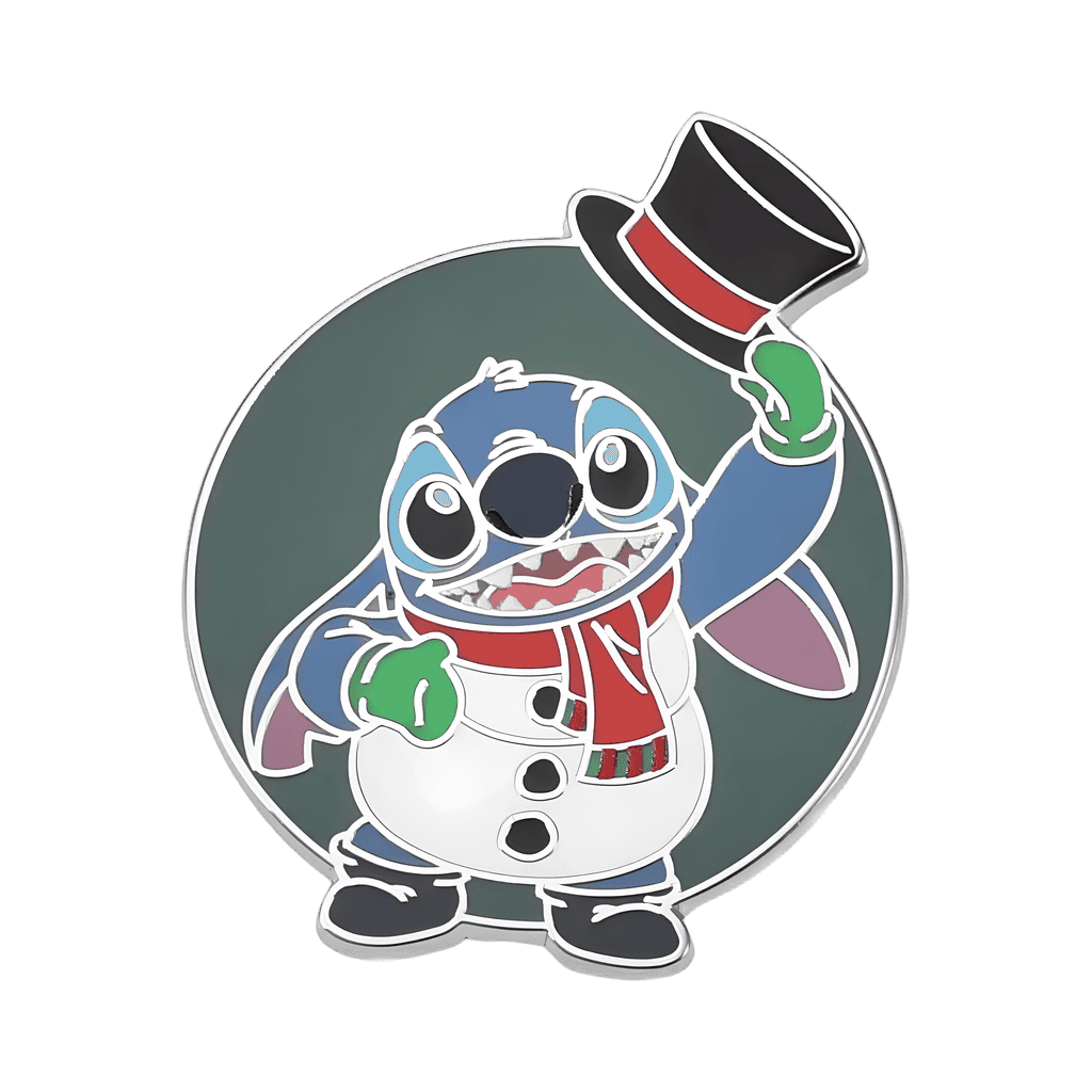 Snowman Stitch Disney pin