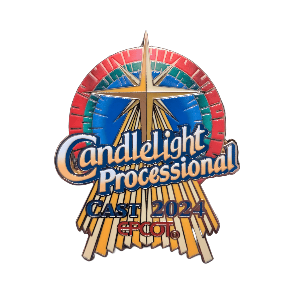 Candlelight Processional Cast 2024 Disney pin