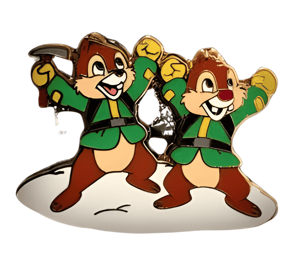 Chip and Dale Disney pin