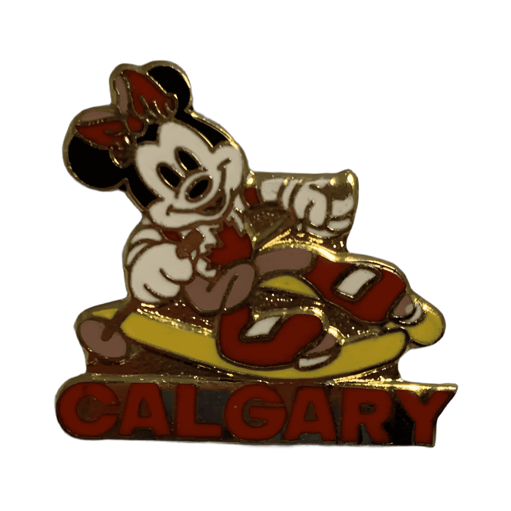 AMK Minnie Skiing Disney pin