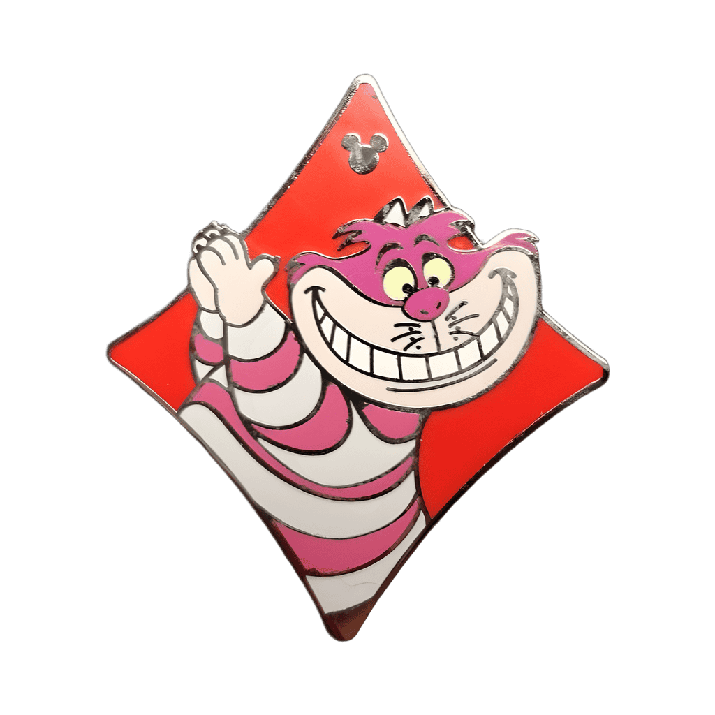 Cheshire Cat Diamond Disney pin