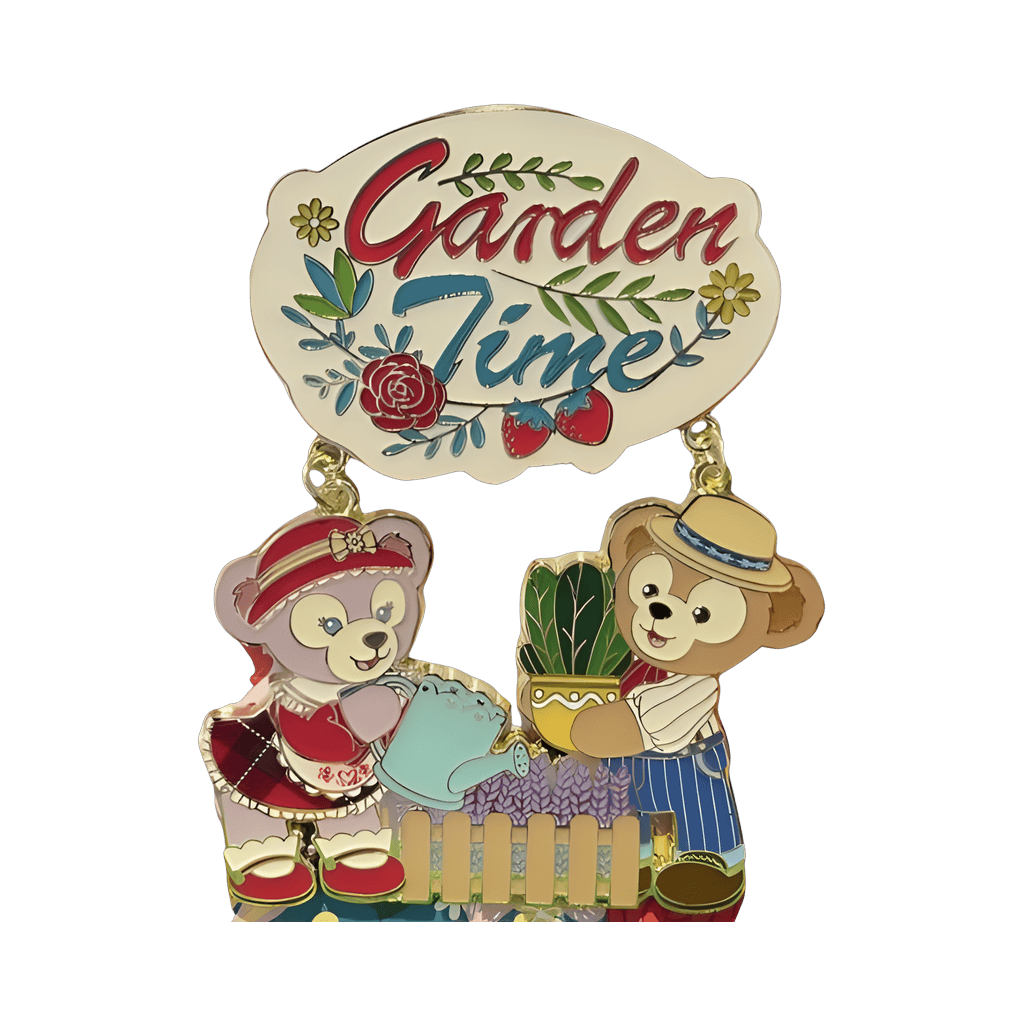 Dangle Logo Pin - ShellieMay and Duffy Bear Disney pin