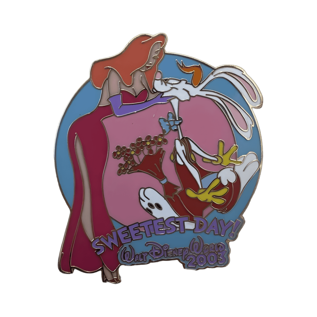 Roger and Jessica Rabbit 2003 Disney pin