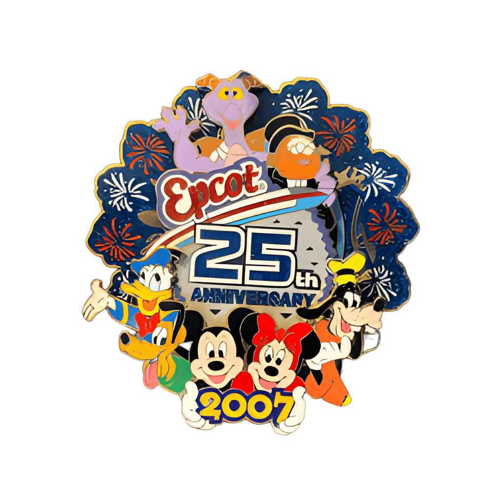 Mickey and Friends Jumbo Spinner Disney pin