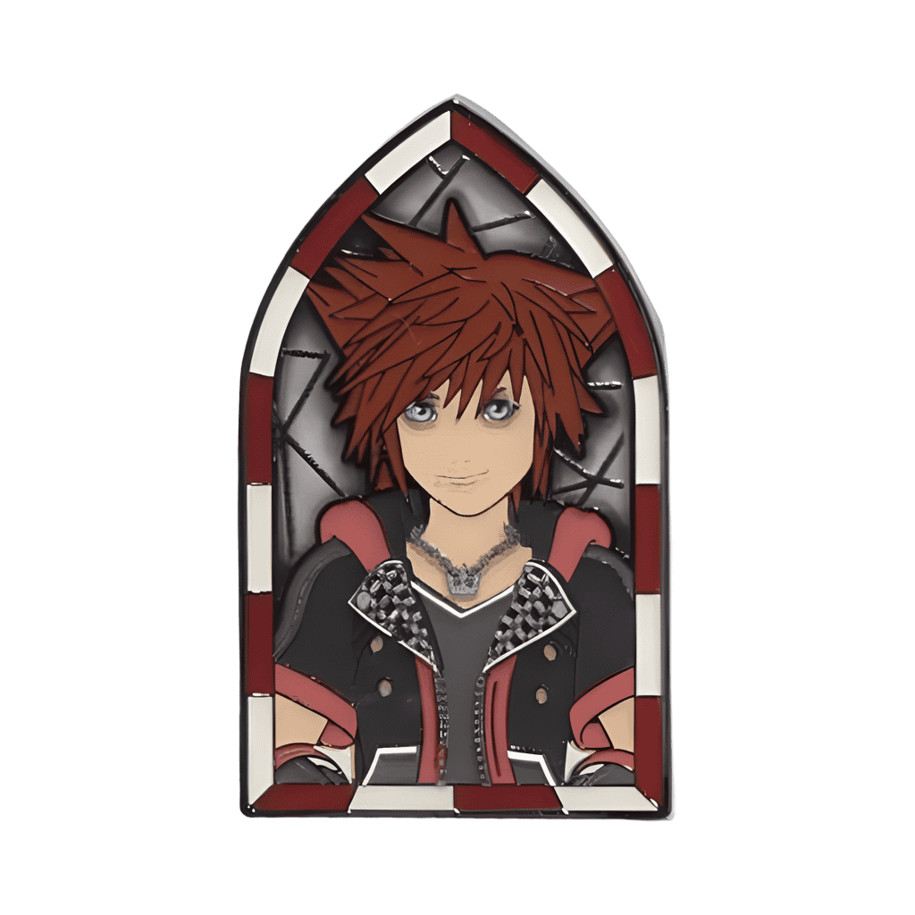 Sora Stained Glass Window - Hot Topic Exclusive Disney pin