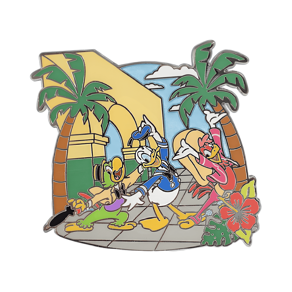 The Three Caballeros in Plaza Disney pin