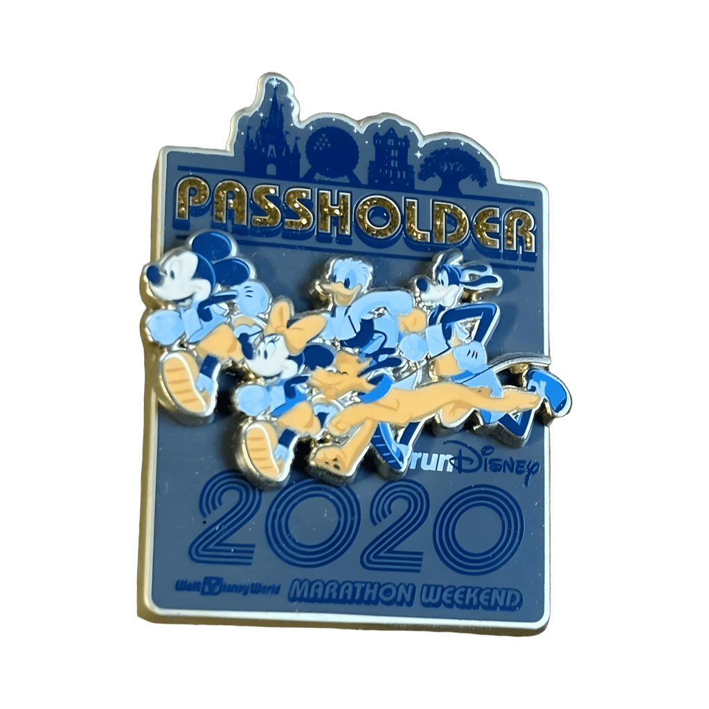 Marathon Weekend 2020 Passholder Disney pin
