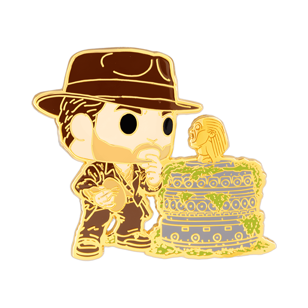 Raiders of the Lost Ark Carded Set — Indy Swapping Idol Disney pin