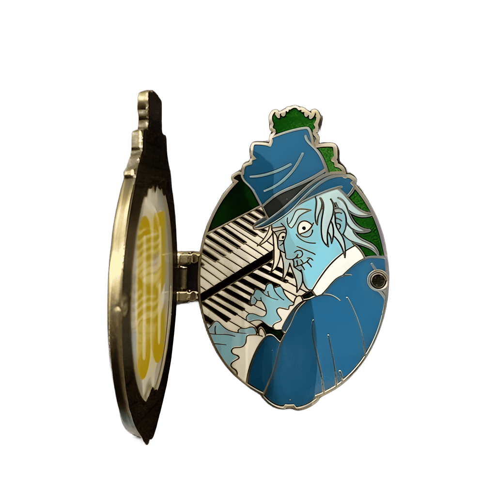 Hinged Plaques - The Organist Disney pin